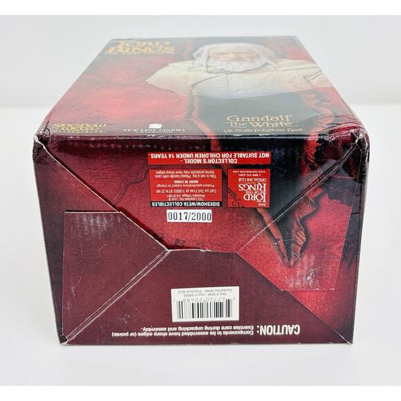 Sideshow Weta Gandalf the White 1:4 Bust Lord of the Rings Two Towers #0017/2000 - Picture 8 of 9